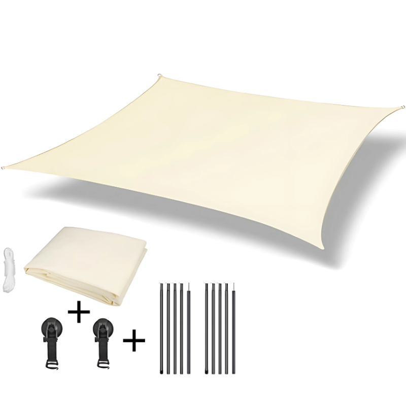 Tarp voiture beige