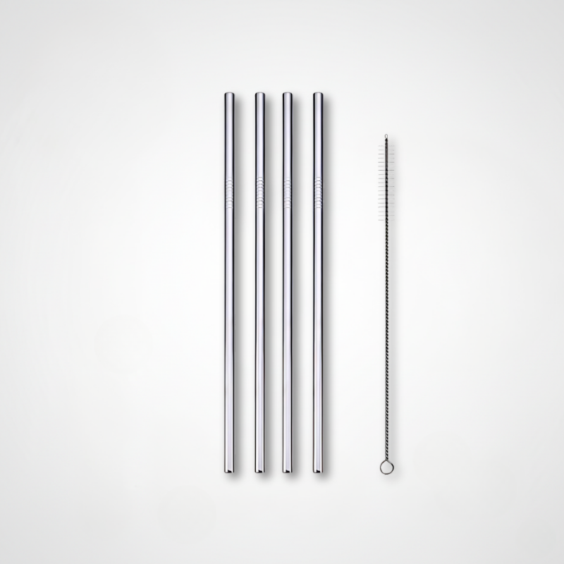 Pailles Inox Réutilisables