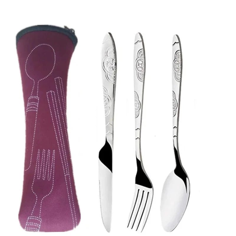 Couverts de Camping Inox