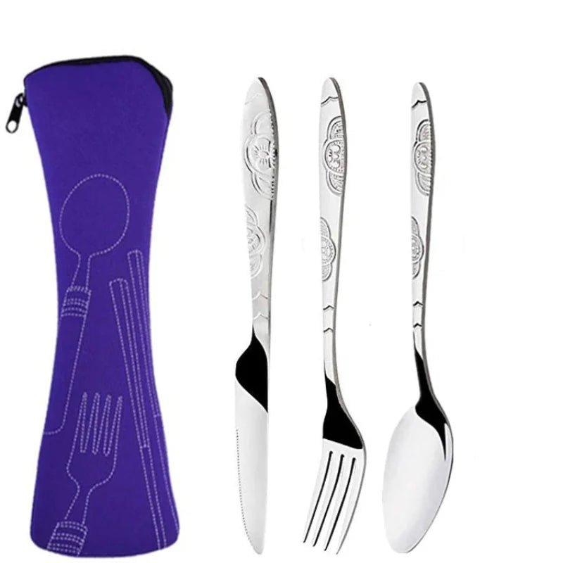 Couverts de Camping Inox