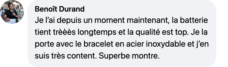 Avis client